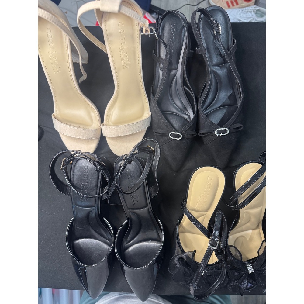 Women's Size 8 fashion shoe 4 pair liquidation lot! Arden B!